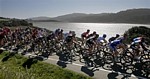 Kim Kirchen in the peloton during stage 1 of the Tour of California 2007